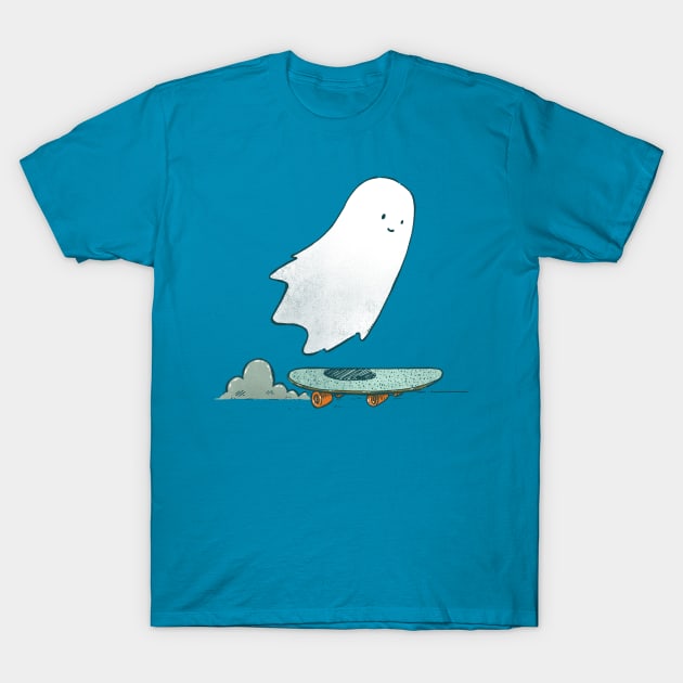 The Ghost Skater T-Shirt by nickv47